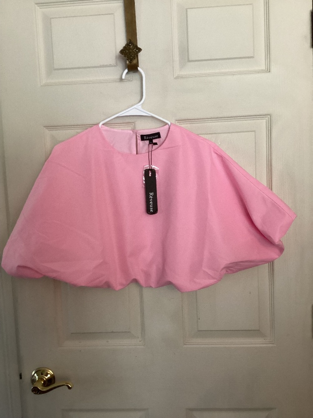 NWT REVEUSE PINK BALLOON TOP SMALL